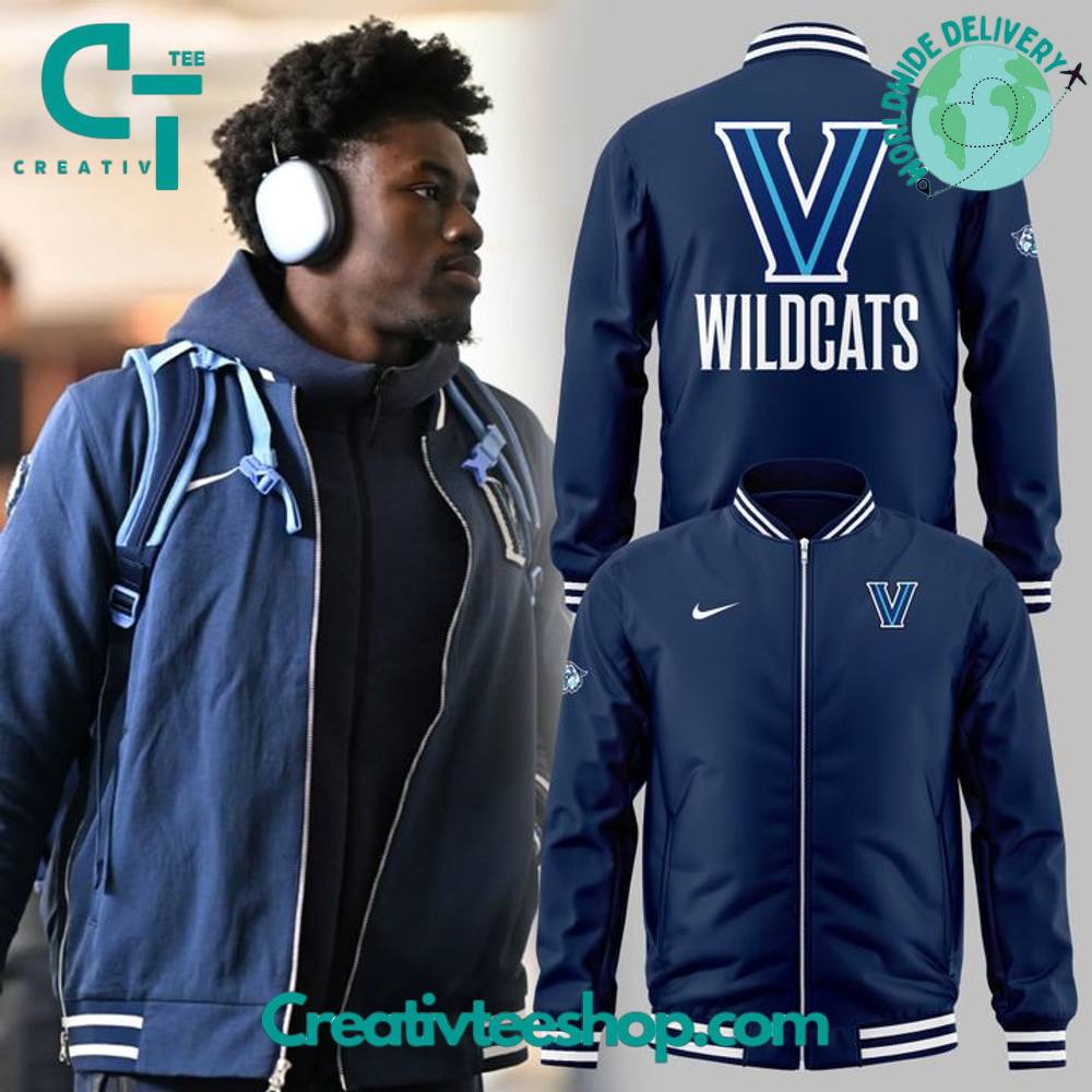 Villanova Wildcats Special New 2025 Uniform Bomber Jacket
