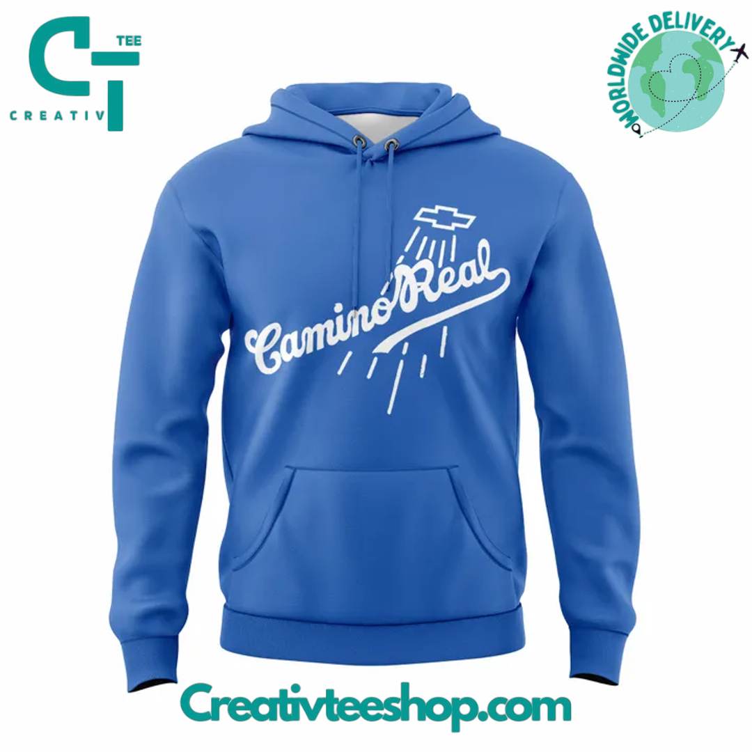 Los Angeles Dodgers Camino Real Special Blue Hoodie