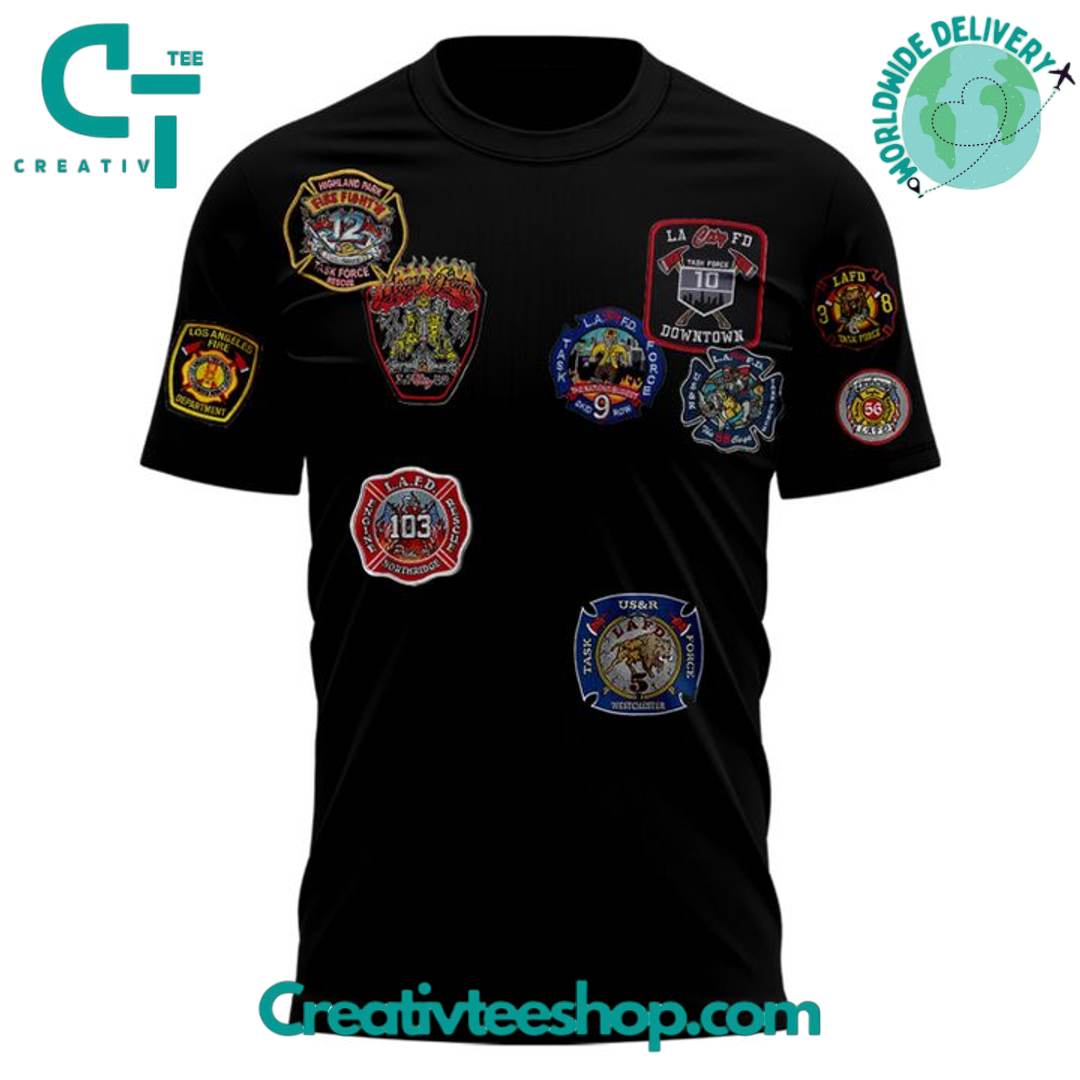 Los Angeles Rams x Kevin Leonel LAFD Special Tee