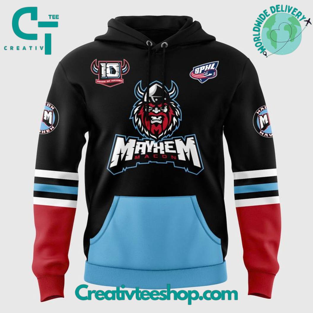 Macon Mayhem x Black Home 2025 Special Hoodie