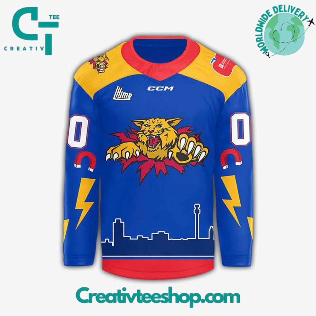 Moncton Wildcats Special New 2025 Hockey Jersey