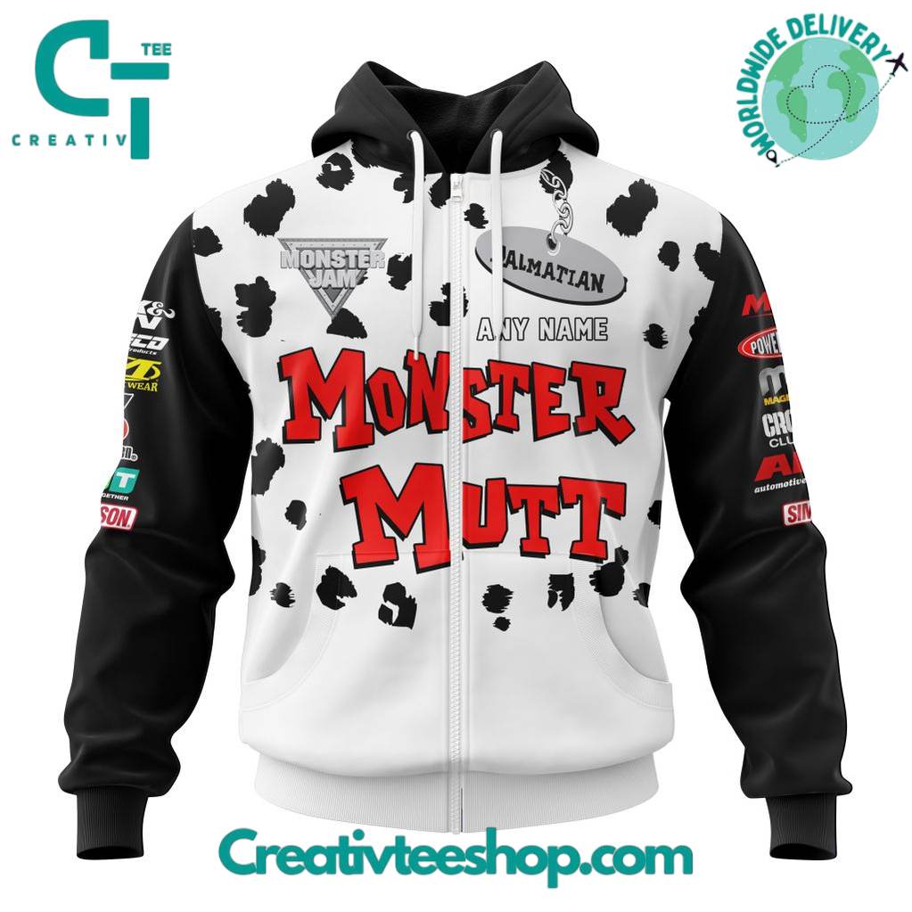Monster Jam Monster Mutt Special Design Hoodie