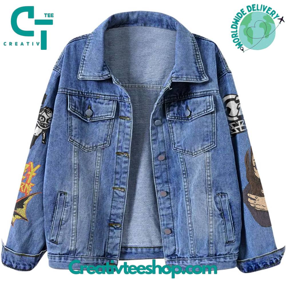 Ozzy Osbourne “No Escape From Now” Denim Jacket