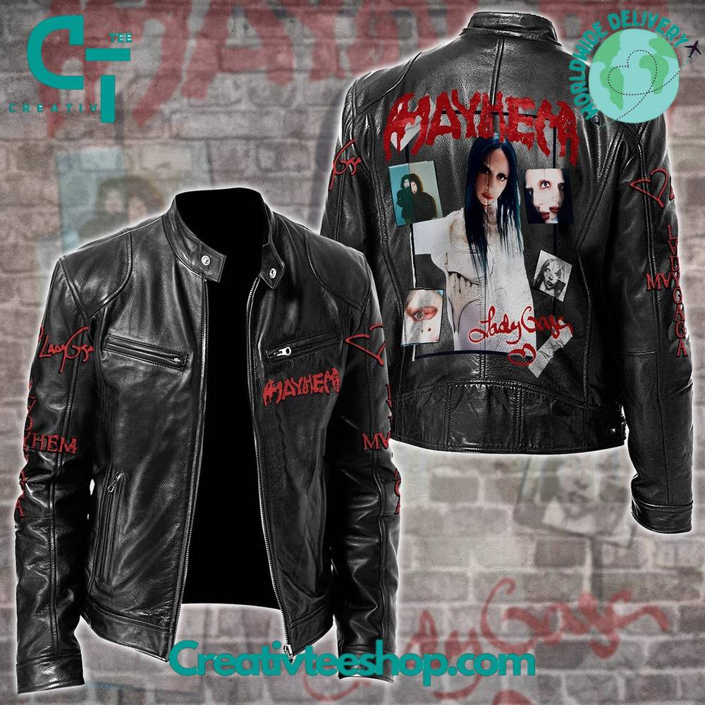 Lady Gaga “Mayhem” Special Leather Jacket