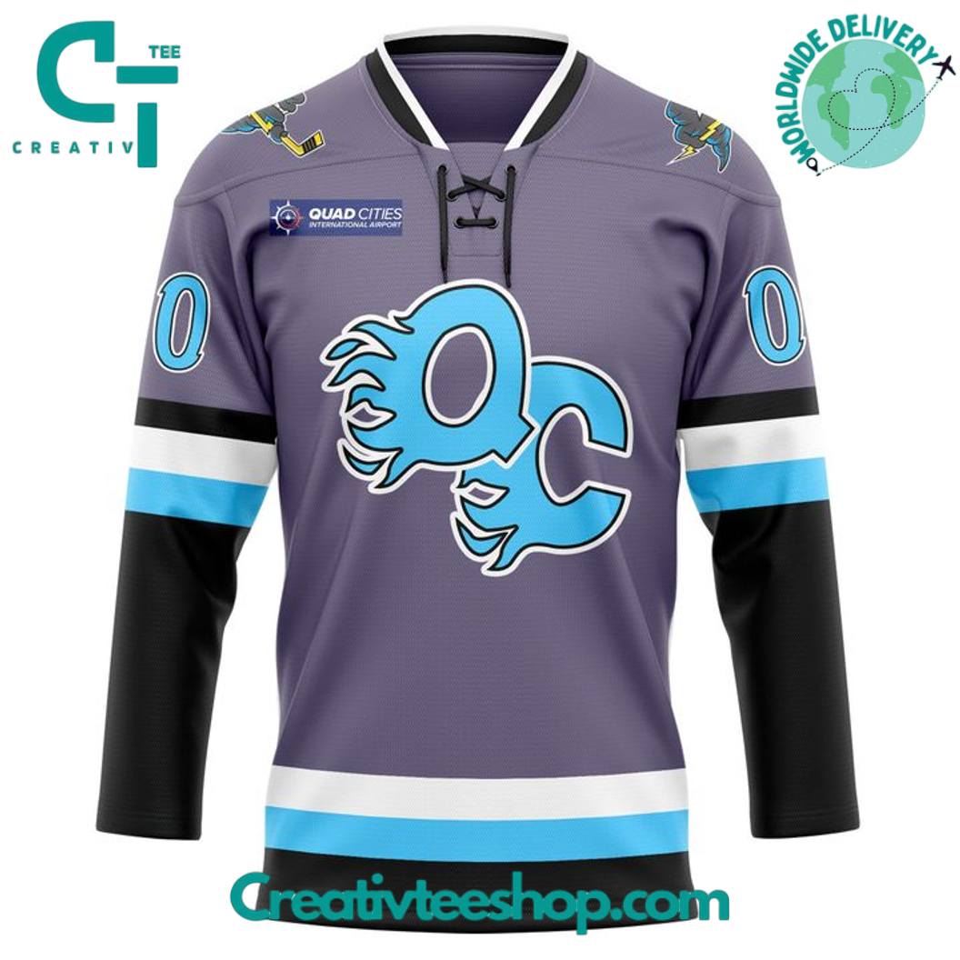 Quad City Storm Professional Special New 2025 Hockey Jersey