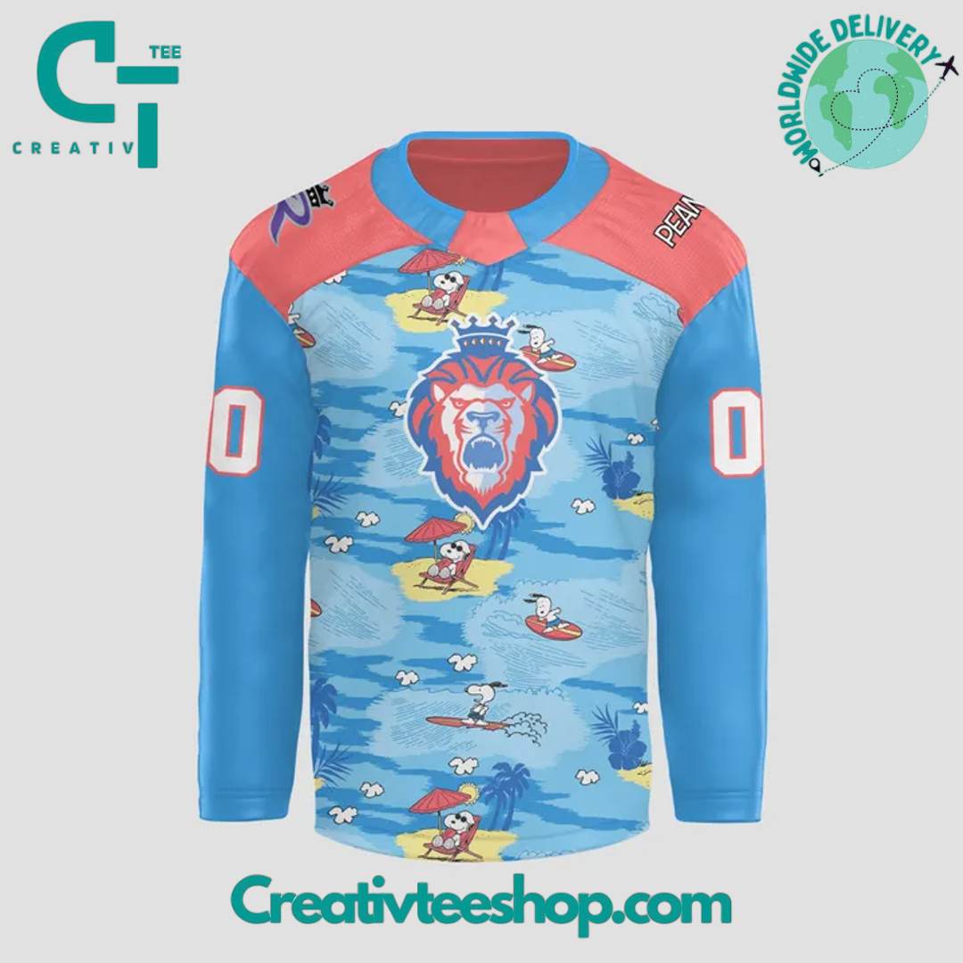 Reading Royals Peanuts Summer Collection 2025 Hockey Jersey