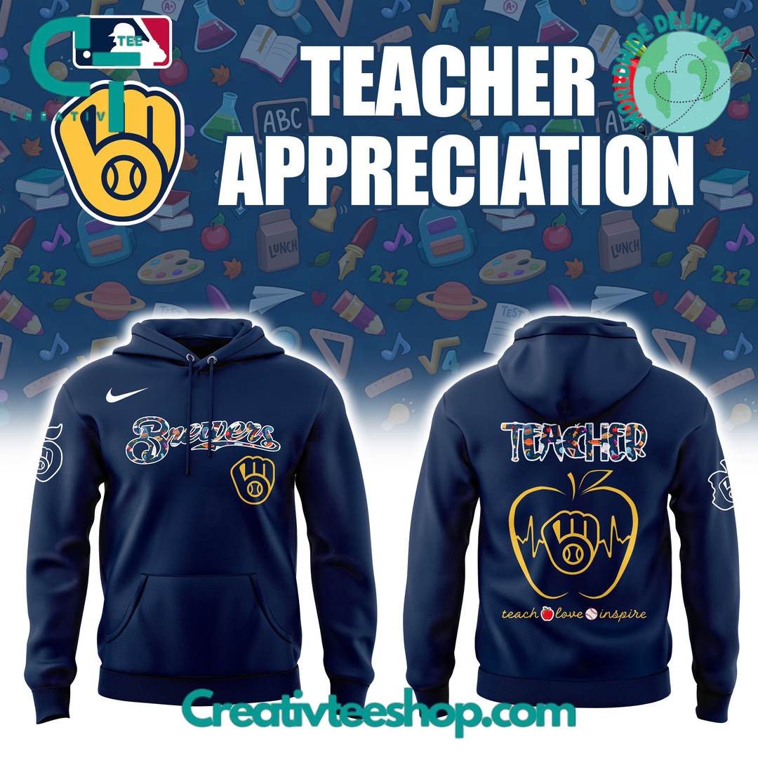 Milwaukee Brewers x Teacher Appreciation Special Hoodie