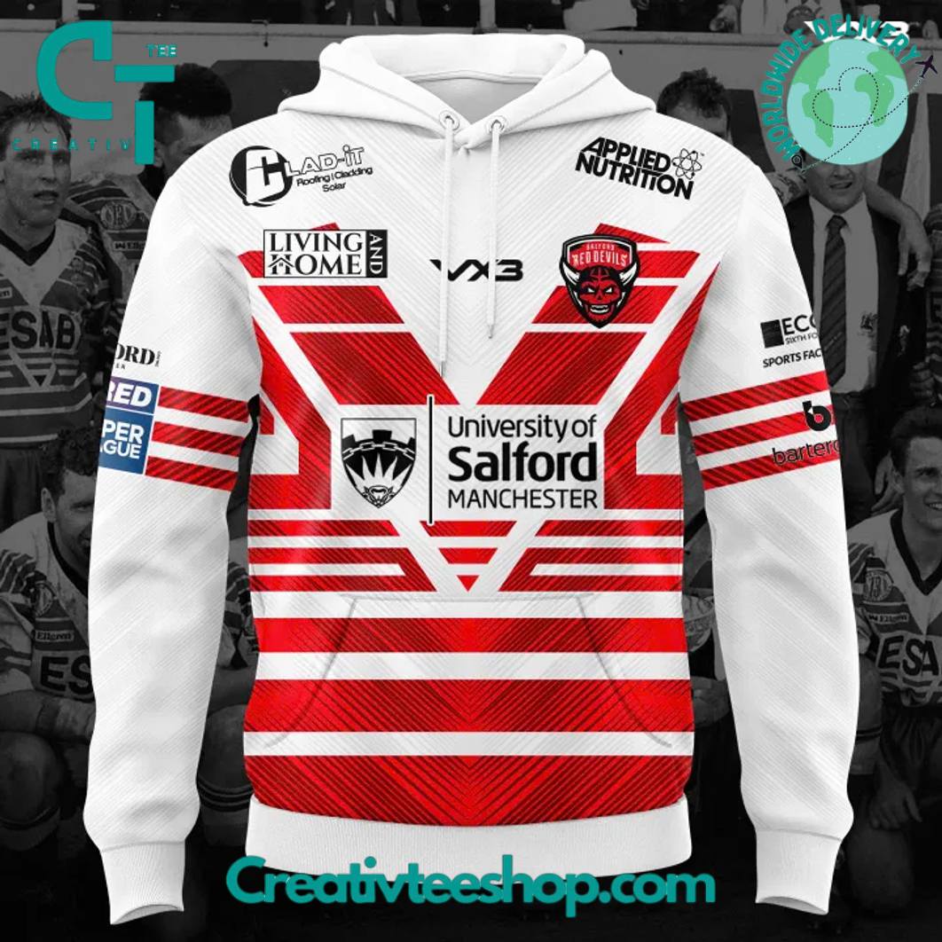 Salford Red Devils Special New 2025 Hoodie
