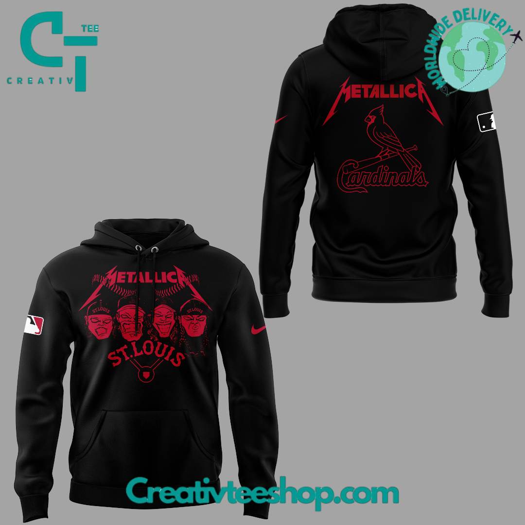 St. Louis Cardinals x Metallica Night Special Hoodie