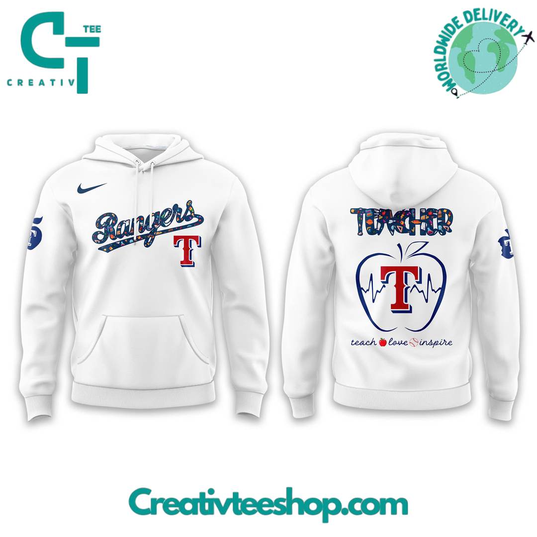 Texas Rangers x Teacher Appreciation Special Hoodie