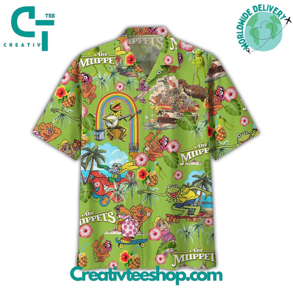 The Muppets Summer Hawaiian Shirt