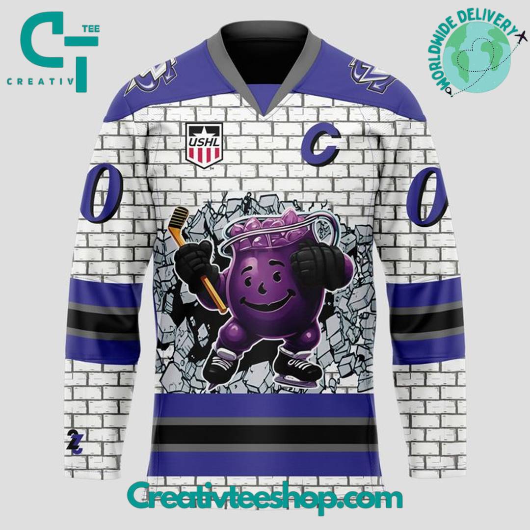 Tri-City Storm x 2024-25 Kool-Aid Night Special Hockey Jersey