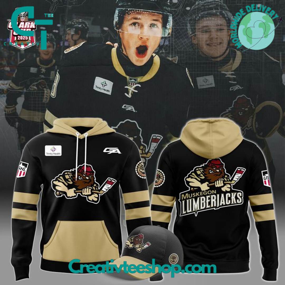 Muskegon Lumberjacks Clark Cup 2025 Special Hoodie