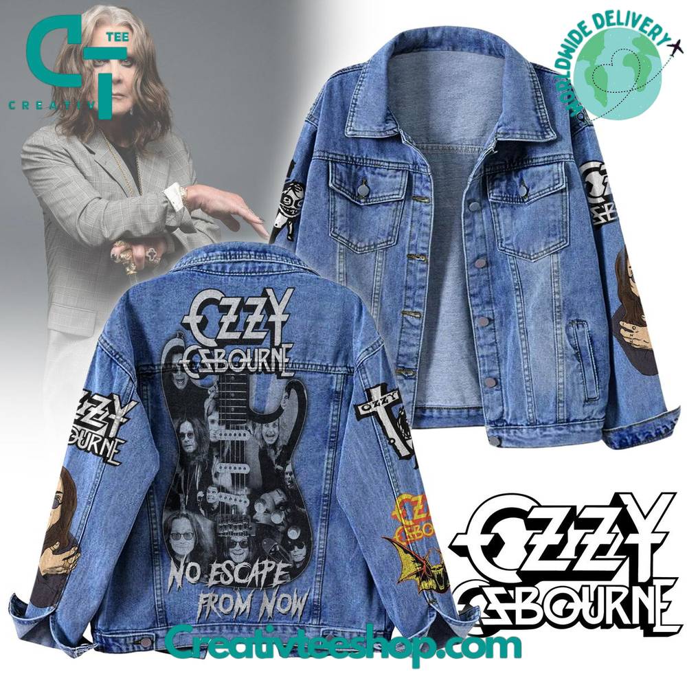 Ozzy Osbourne “No Escape From Now” Denim Jacket