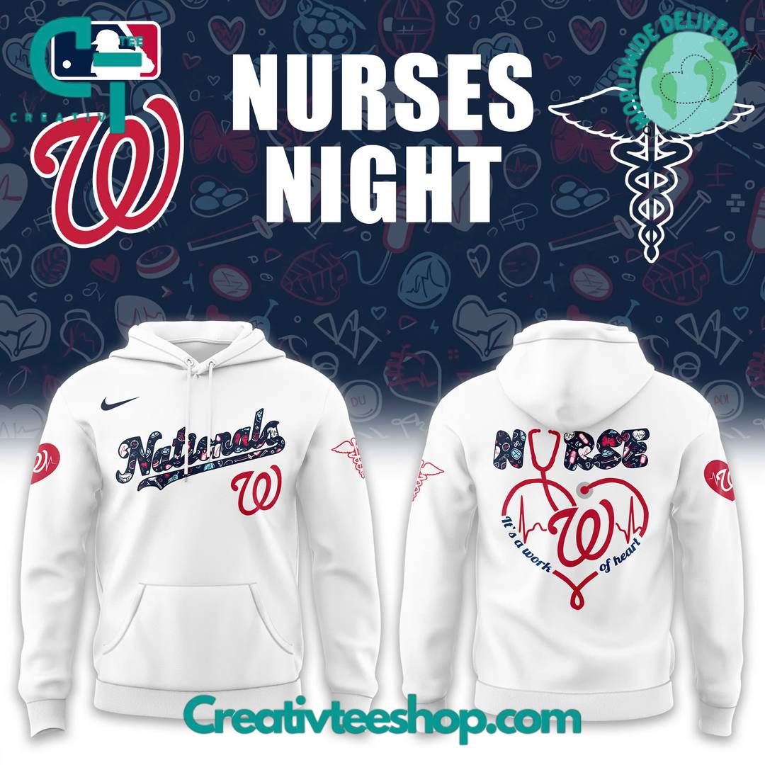 Washington Nationals x Nurses Night Special Hoodie