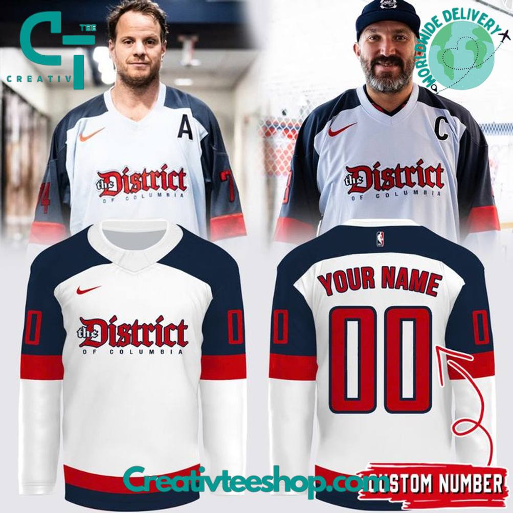 Washington Wizards “The District of Columbia” Special Hockey Jersey