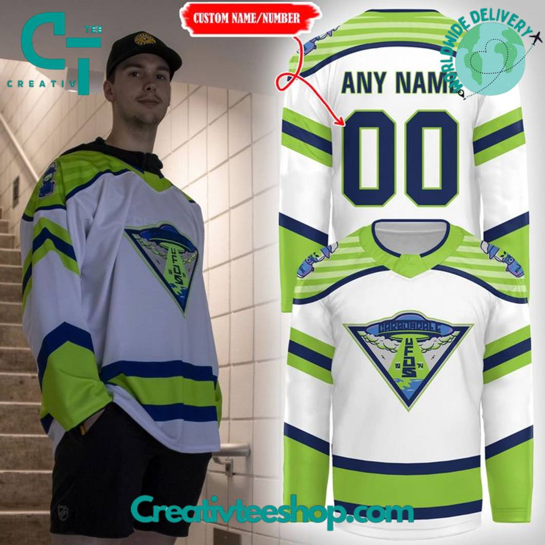 Wilkes-Barre/Scranton Penguins Carbondale UFOS Adult 2025 Special Hockey Jersey