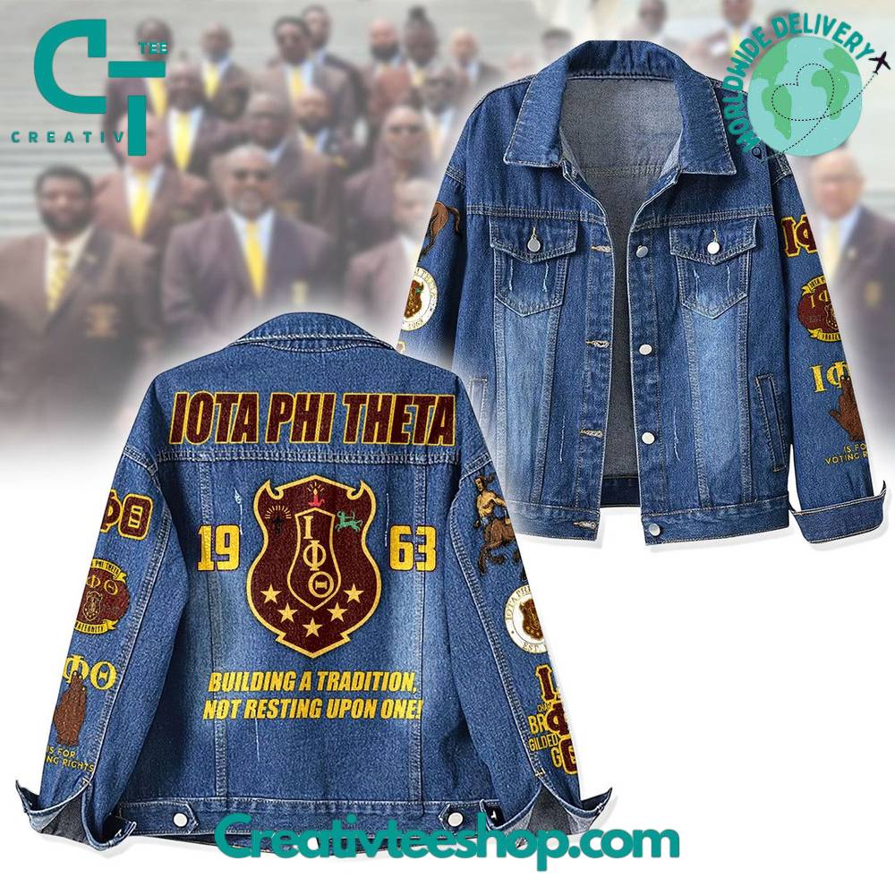 Iota Phi Theta 1963 Special Denim Jacket
