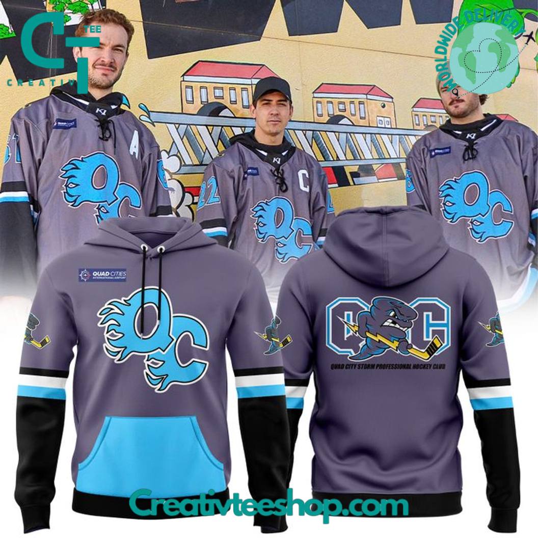 Quad City Storm Professional Special New 2025 Hoodie