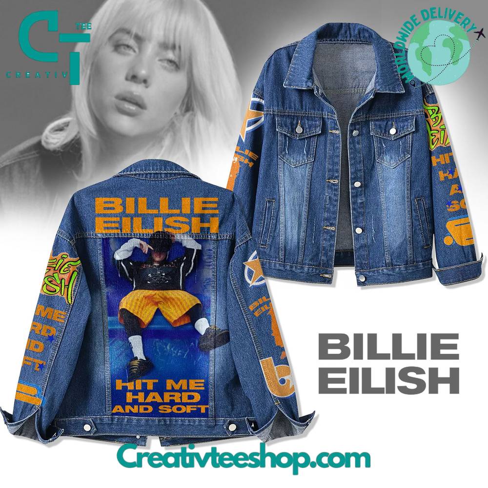 Billie Eilish “Hit Me Hard and Soft” Denim Jacket