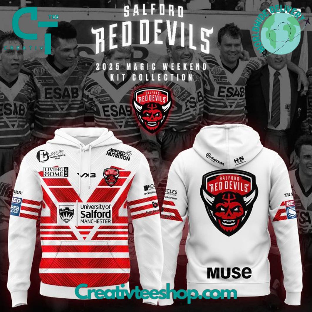 Salford Red Devils Special New 2025 Hoodie