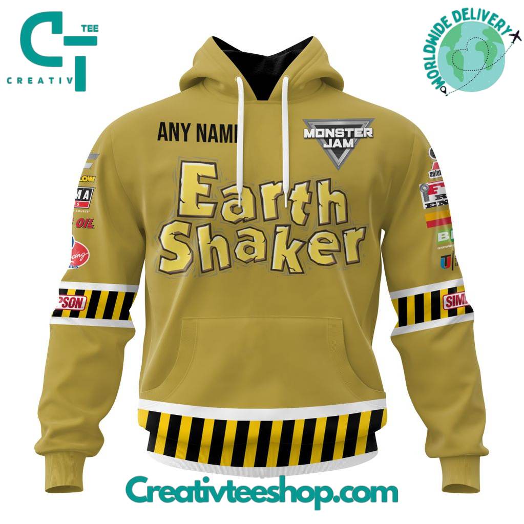 Monster Jam Earth Shaker Special Design Hoodie