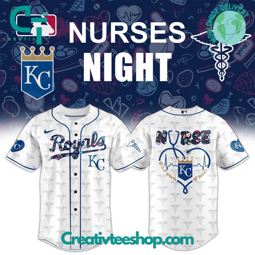 Kansas City Royals x Nurses Night Special Baseball Jersey