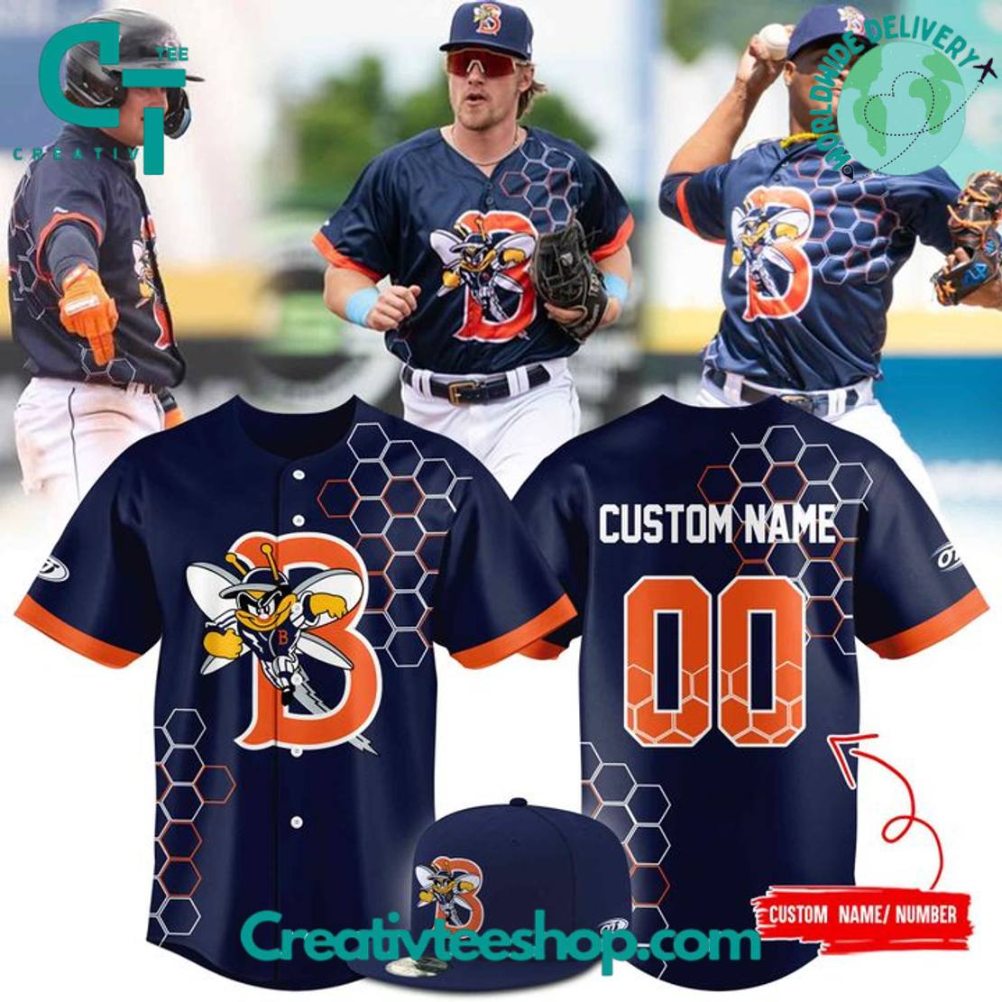 Binghamton Rumble Ponies Special New 2025 Baseball Jersey