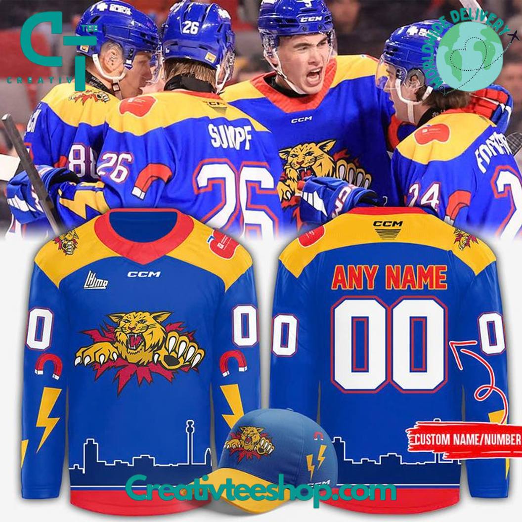 Moncton Wildcats Special New 2025 Hockey Jersey