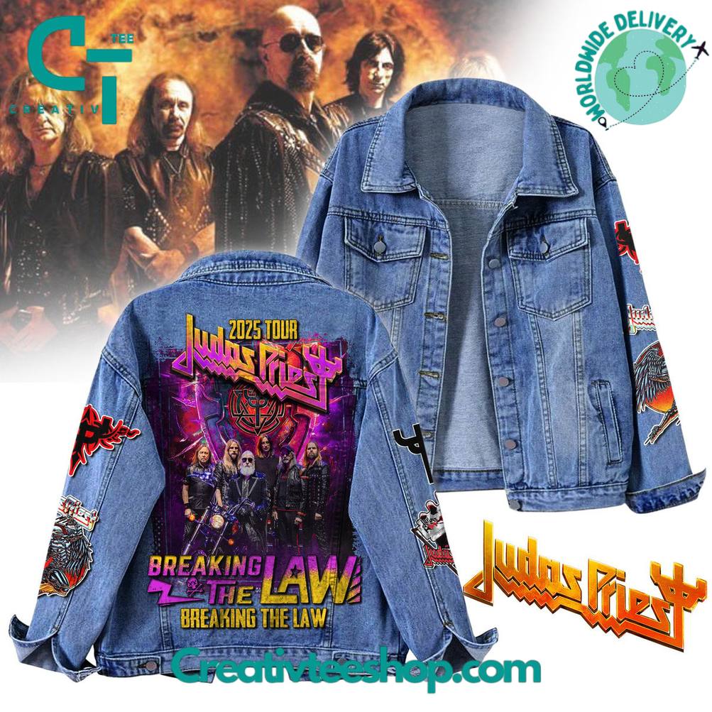 Judas Priest 2025 Tour Denim Jacket