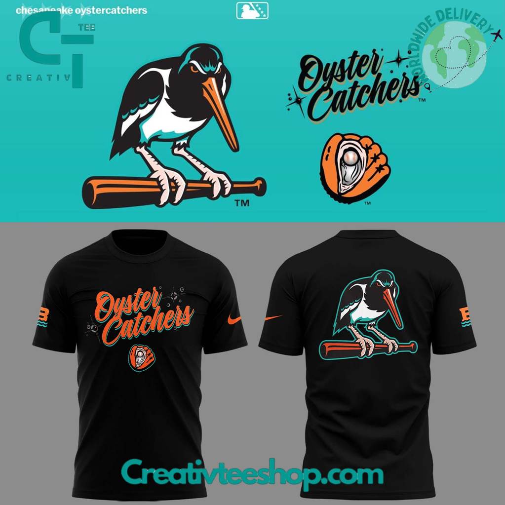 Chesapeake Baysox Baseball The Oyster Catchers Special Tee