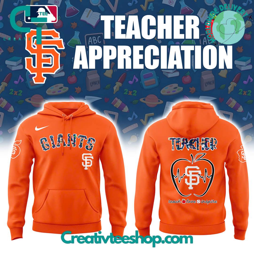 San Francisco Giants x Teacher Appreciation Special Edition Hoodie