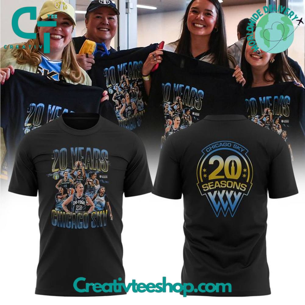 Chicago Sky 20 Years Special Tee