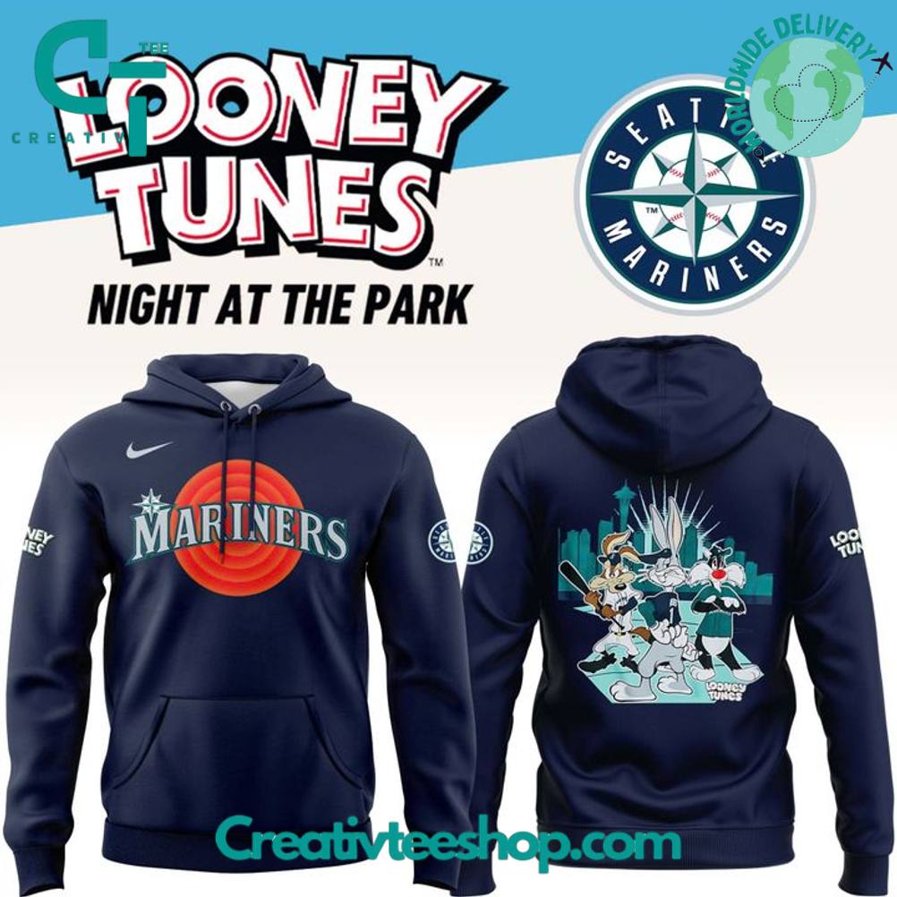 Seattle Mariners x Looney Tunes Night Special Hoodie
