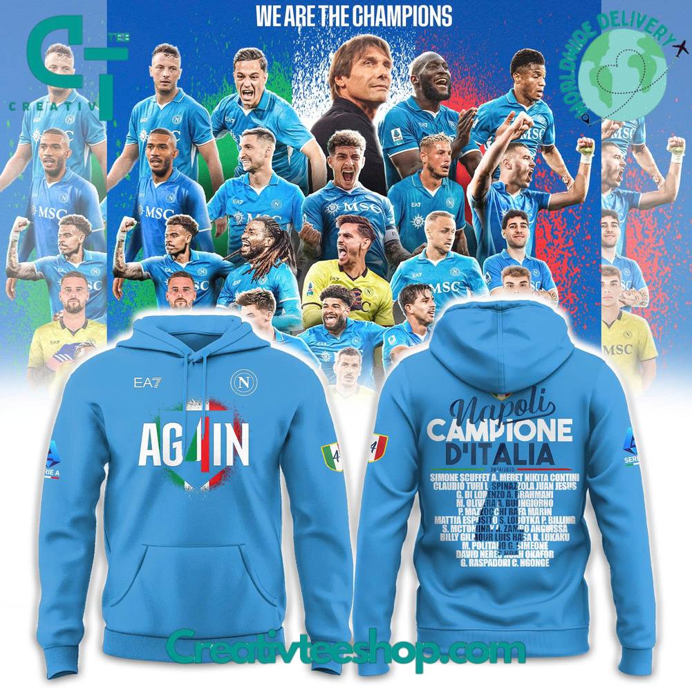 SSC Napoli Campioni d’Italia Special Hoodie