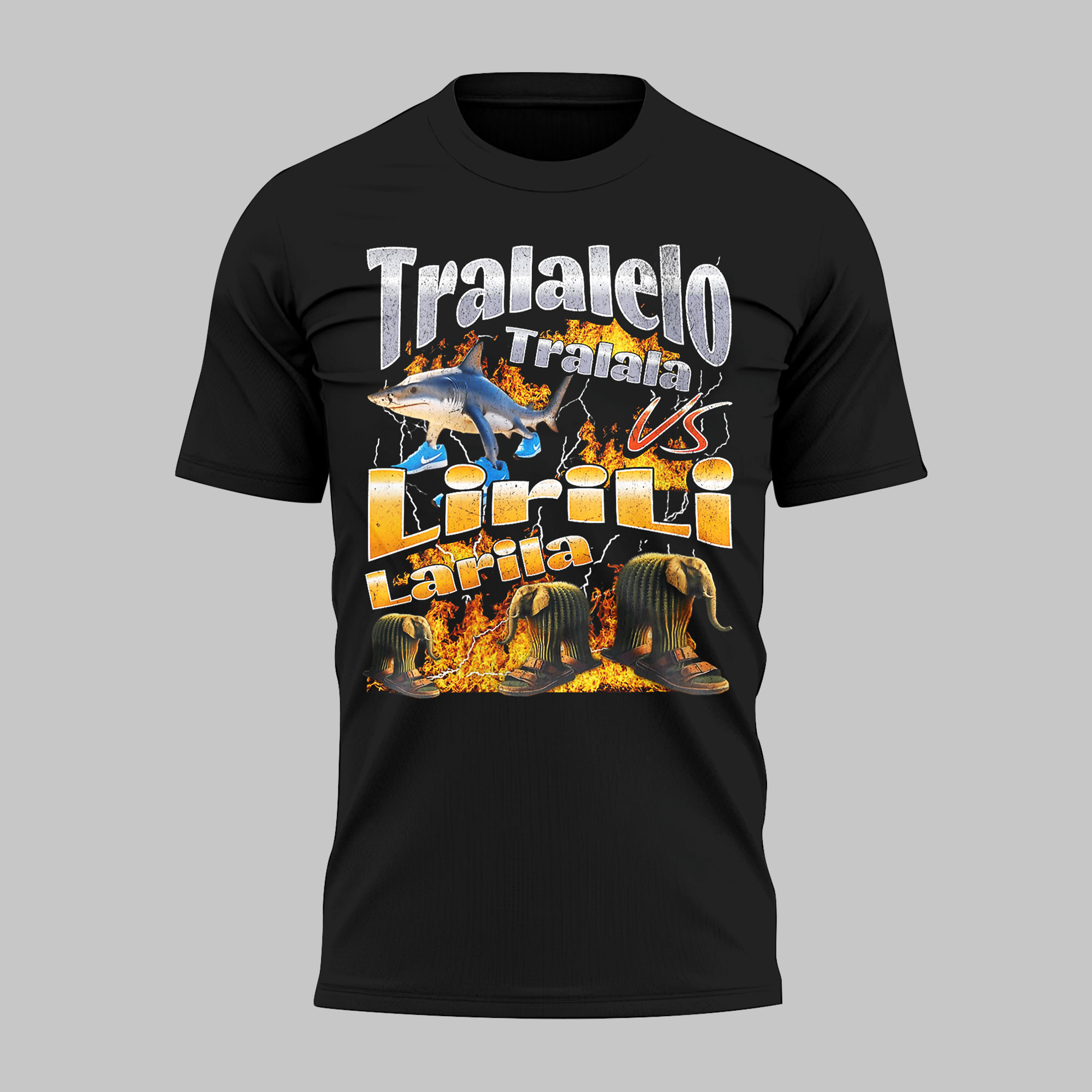 Tralalero Tralala x Lirili Larila Tee