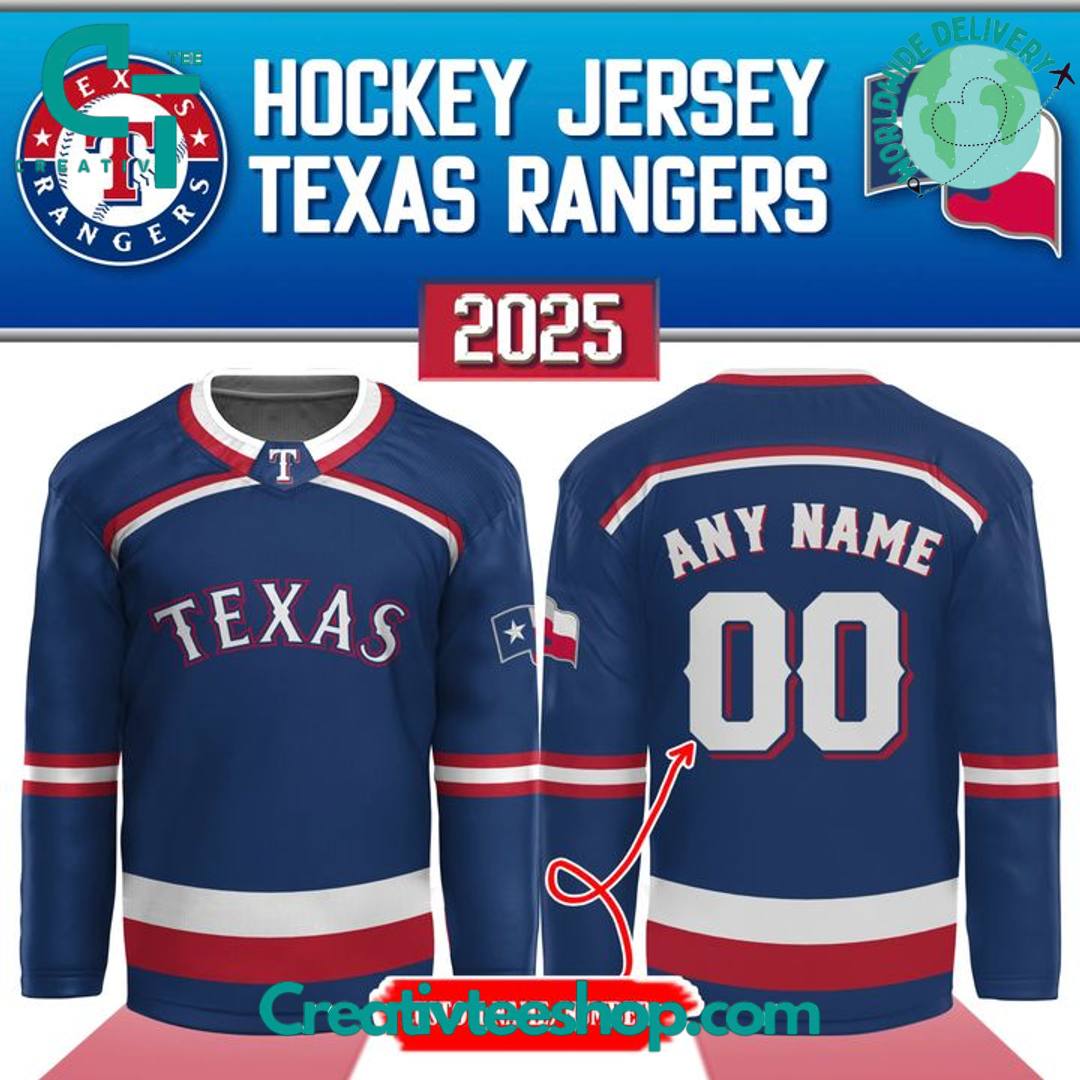 Texas Rangers Limited Edition Hockey Jersey