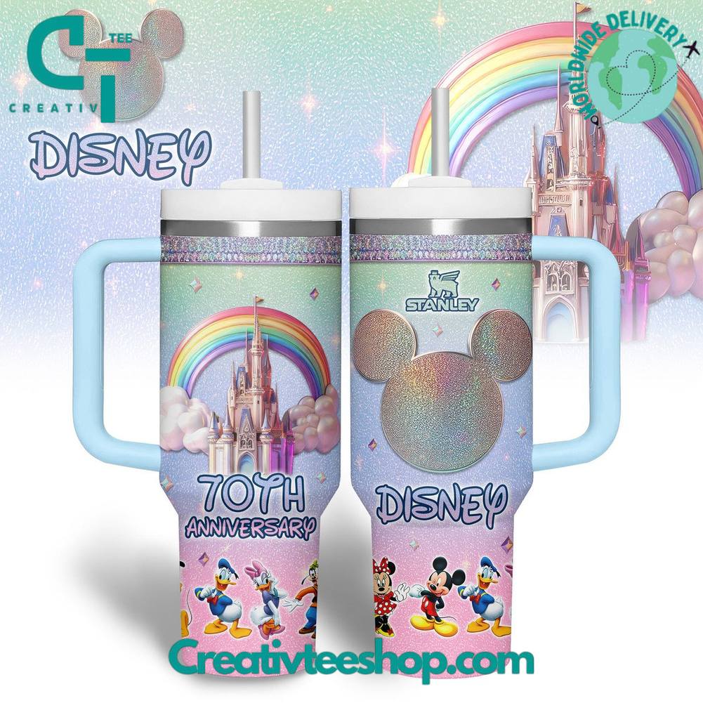 Disneyland 70 Year of Magic Tumbler 40oz with Handle