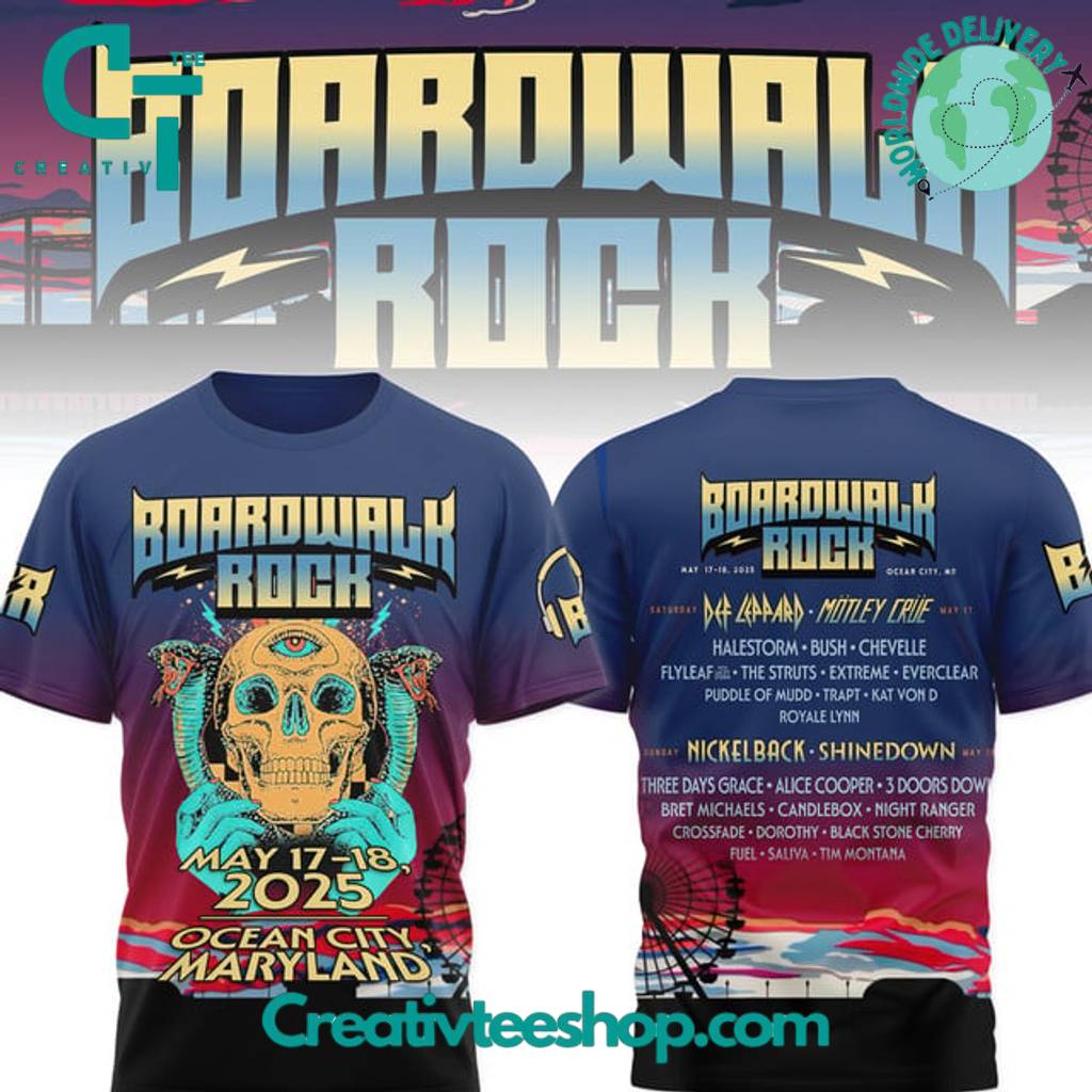 Boardwalk Rock 2025 Special Tee