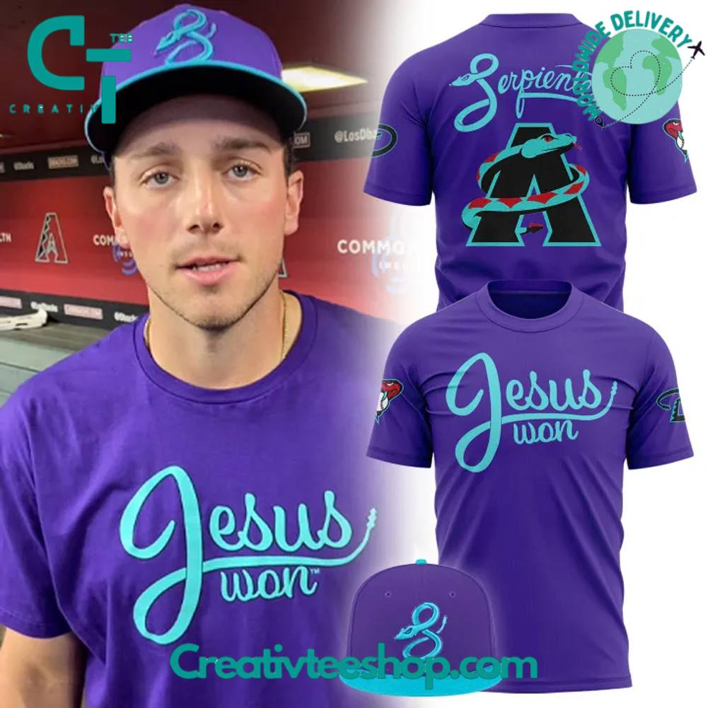 Arizona Diamondbacks JESUS WON Special Tee