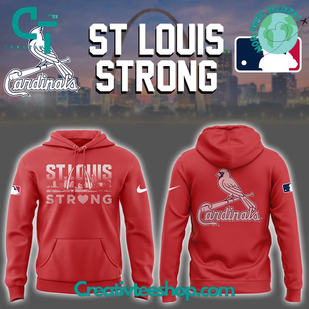 St. Louis Cardinals x St. Louis Strong 2025 Special Hoodie
