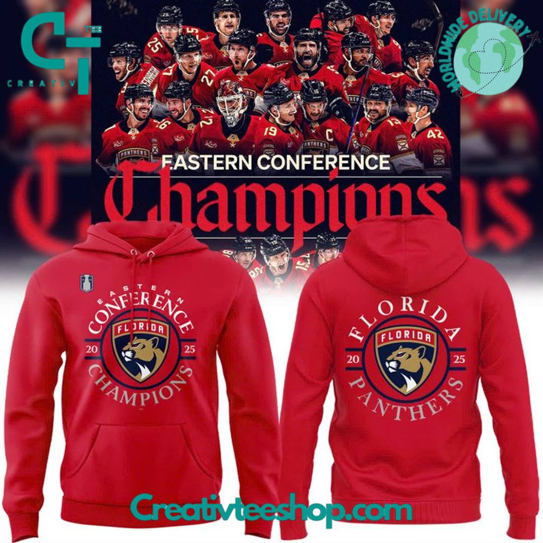 Florida Panthers 2025 Eastern Conference Champs Special Hoodie