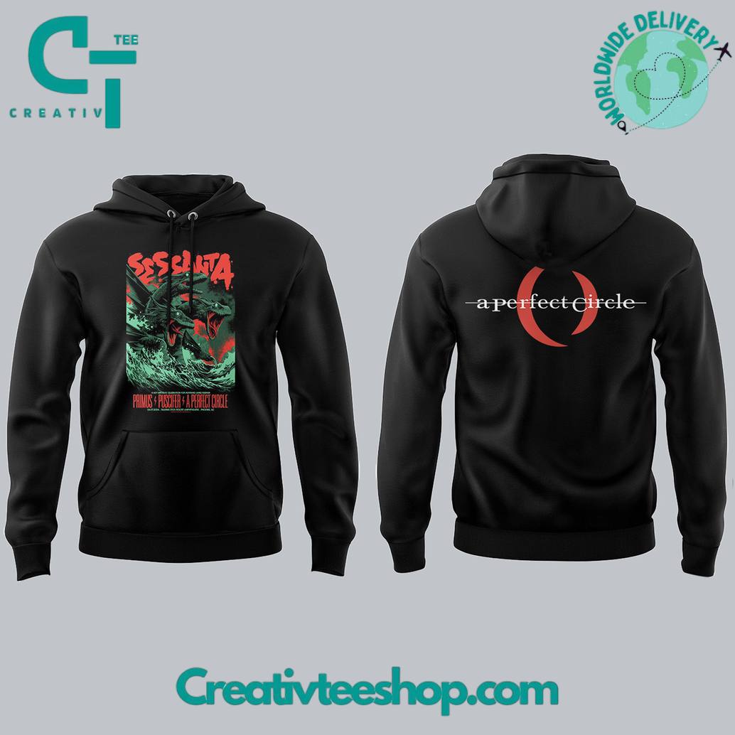 A Perfect Circle x Tour Sessanta Special Black Hoodie