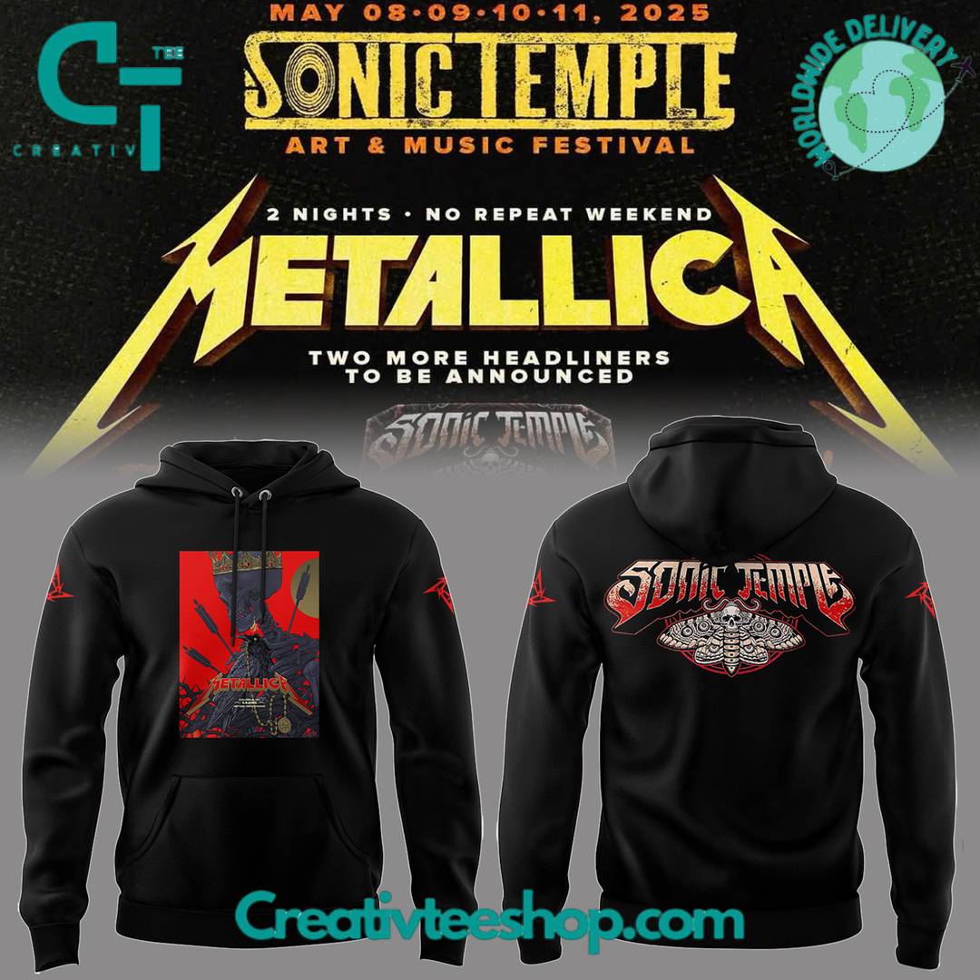 Ohio State Buckeyes x Metallica Music Concert Sonic Temple Special Hoodie