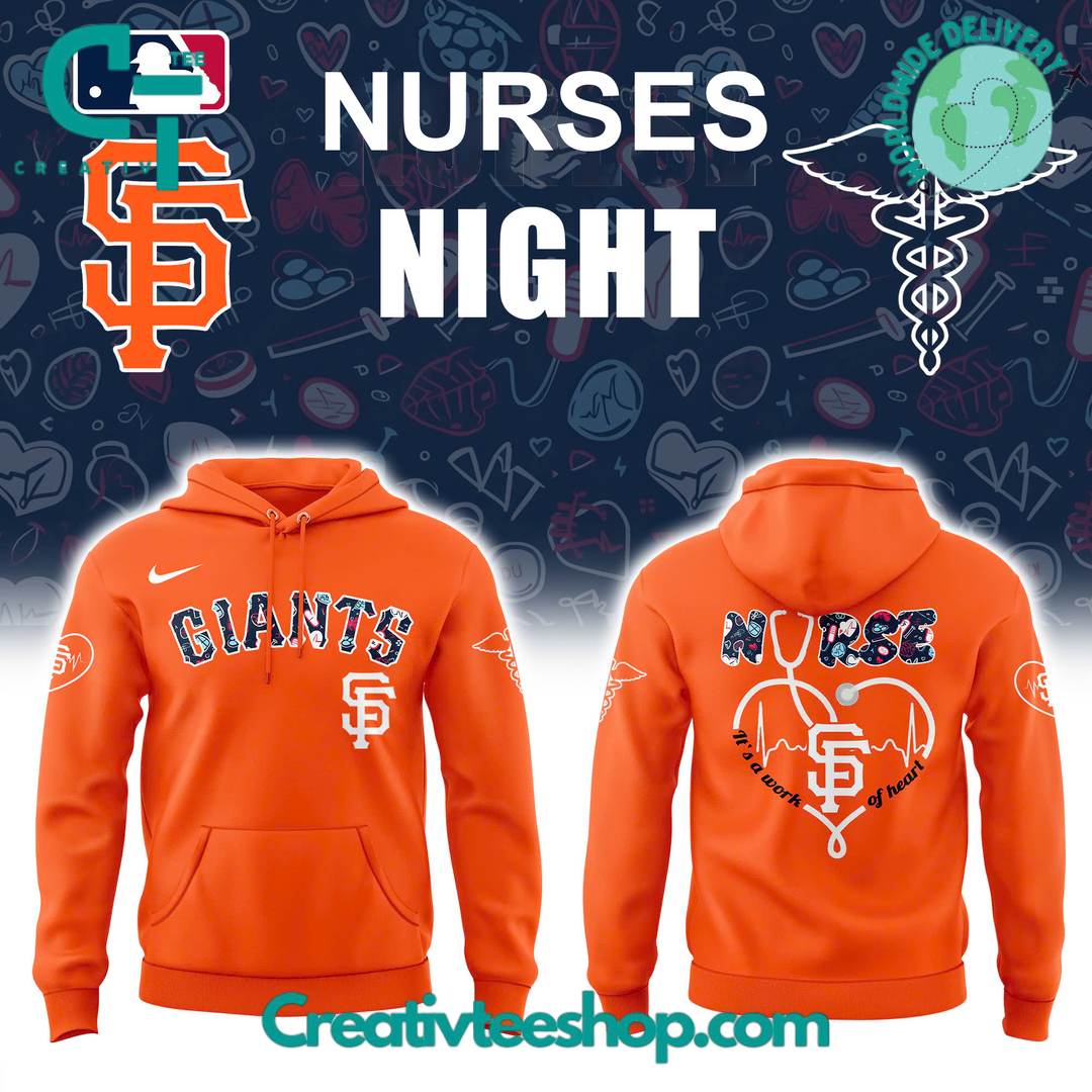 San Francisco Giants x Nurses Night Special Edition Hoodie