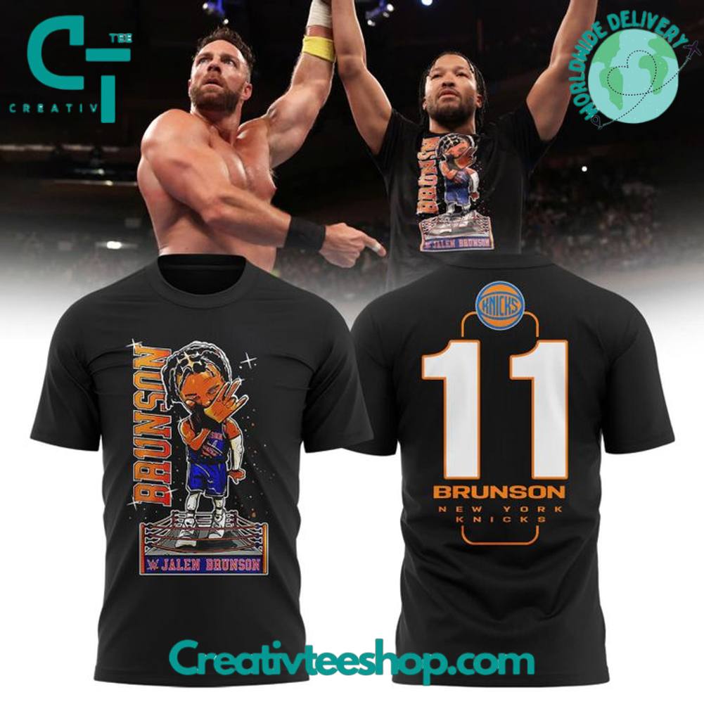 New York Knicks Jalen Brunson Special Black Tee