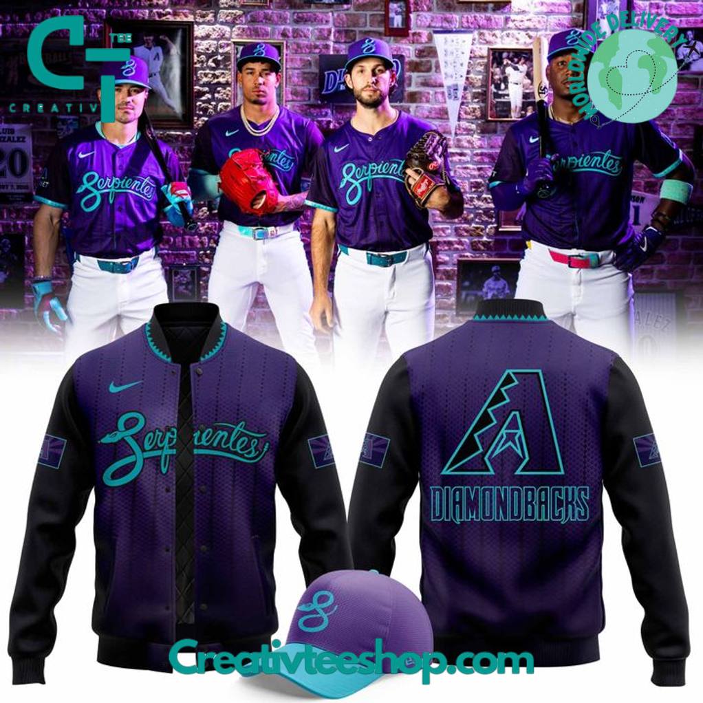 Arizona Diamondbacks City Connect “Serpientes” Special Baseball Jacket