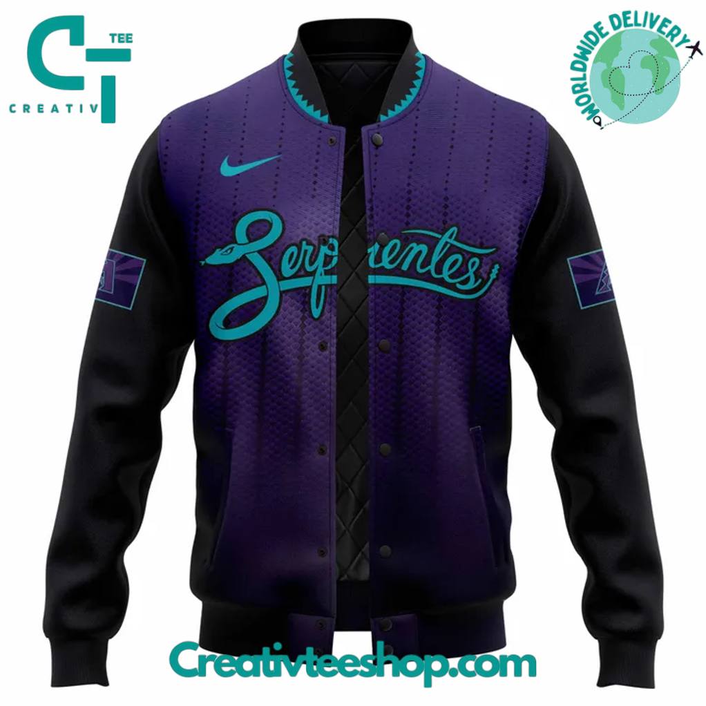 Arizona Diamondbacks City Connect “Serpientes” Special Baseball Jacket
