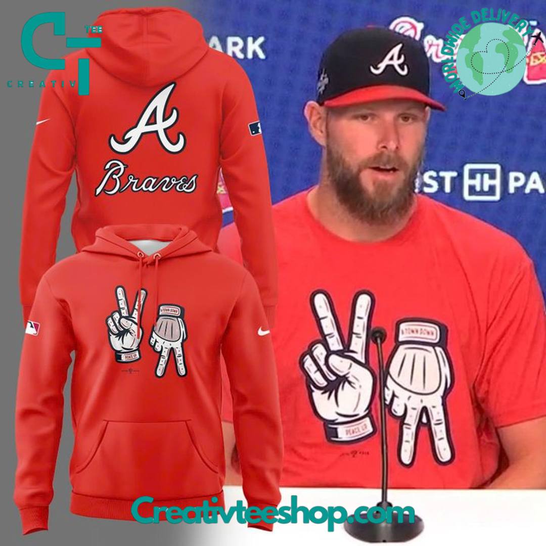 Atlanta Braves Peach Up A-Town Down Special Hoodie