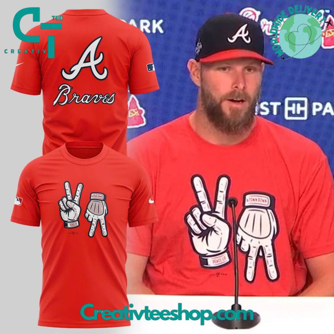 Atlanta Braves Peach Up A-Town Down Special Tee